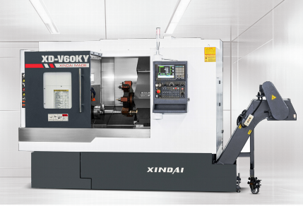 XD-V60KY-660插补Y动力刀塔数控车床（X轴行程500mm &nbsp;Z轴最大行程660mm）（台湾新代22TB-E）