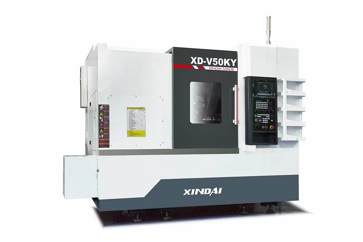 DX—50KY动力刀塔尾座机（（52刀塔尾座机—X轴行程500mm Z轴大行程  500mm）