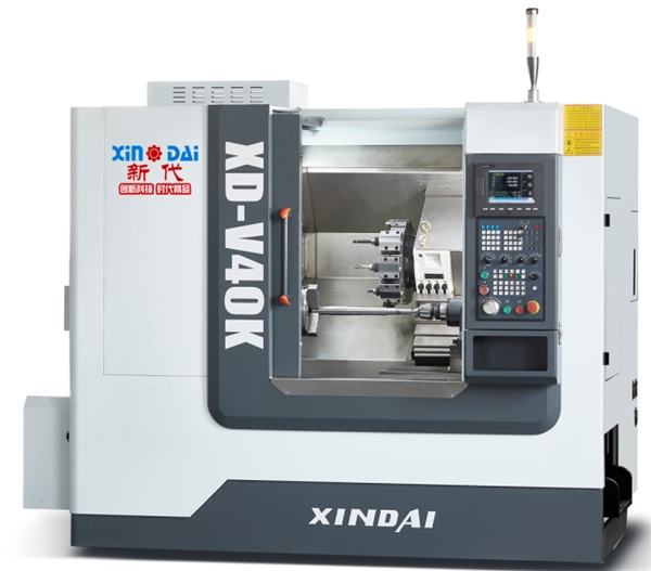 XD-V40K 刀塔尾座机（52刀塔尾座机—X轴行程 400mm Z轴最大行程 400mm）