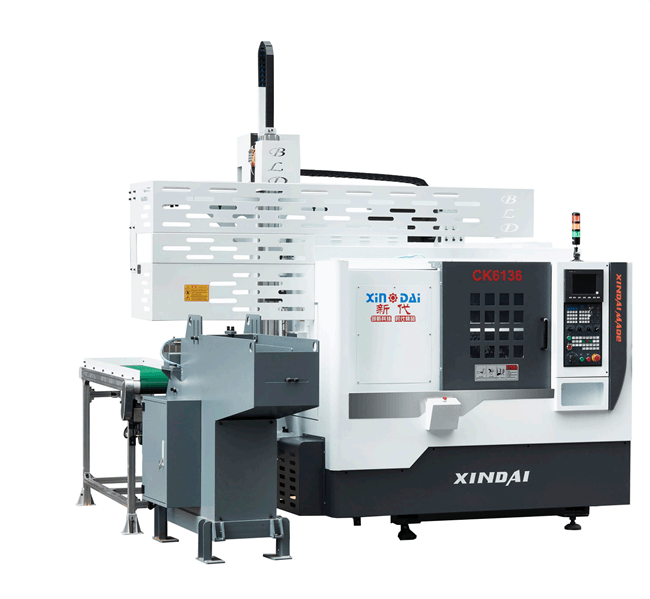 CK6136数控车床+机械手