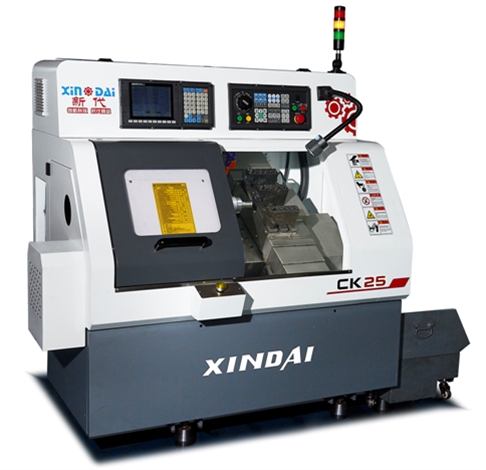 CK25数控车床 (25排刀机）新代系统 （X轴最大行程510mm Z轴最大行程 200mm）